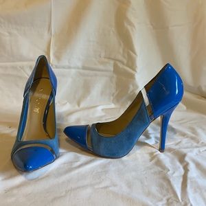 Aldo blue pumps